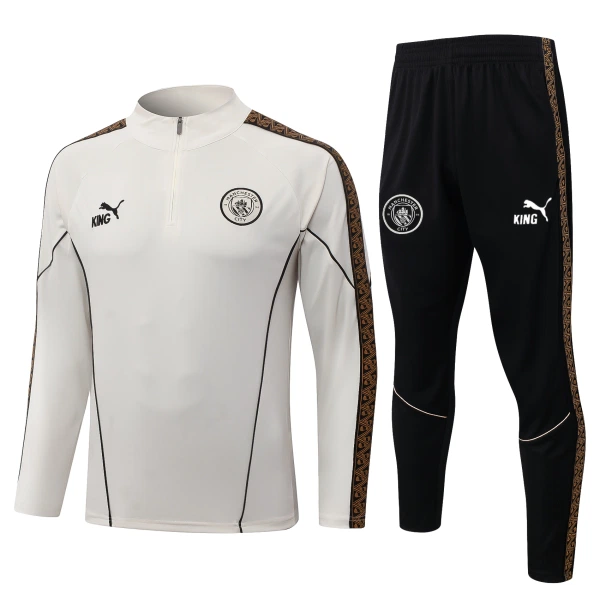 Manchester City Trainingssweaterset 26/27 Grijs