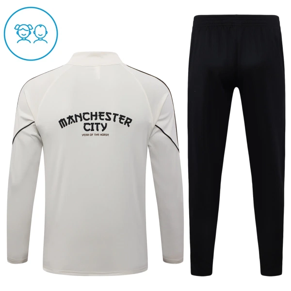 Manchester City Trainingssweaterset Kinderen 26/27 Grijs