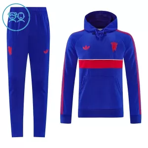 Manchester United Trainingssweaterset met Capuchon Kinderen 26/27 Blauw