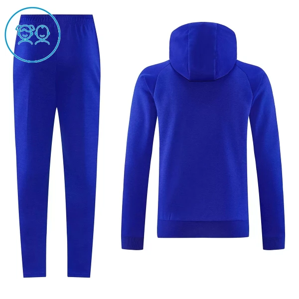 Manchester United Trainingssweaterset met Capuchon Kinderen 26/27 Blauw