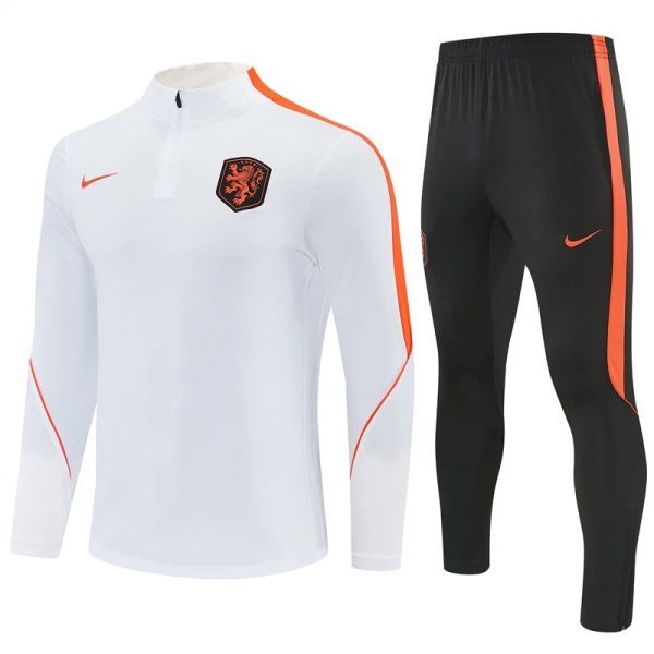 Nederland Trainingssweaterset 26/27 Wit Nederland Trainingssweaterset 26/27 Wit