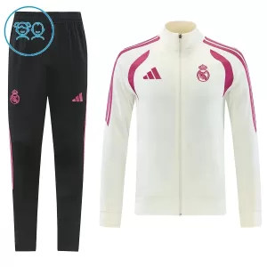 Real Madrid Trainingsjack Pak Kinderen 26/27 Wit