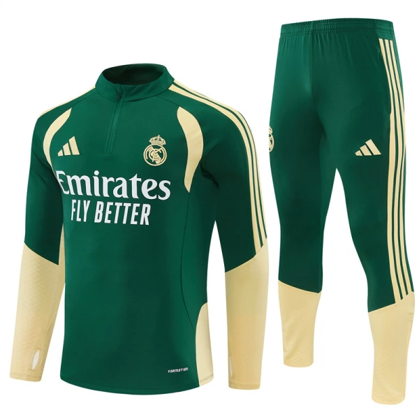 Real Madrid Trainingssweaterset 26/27 Groente