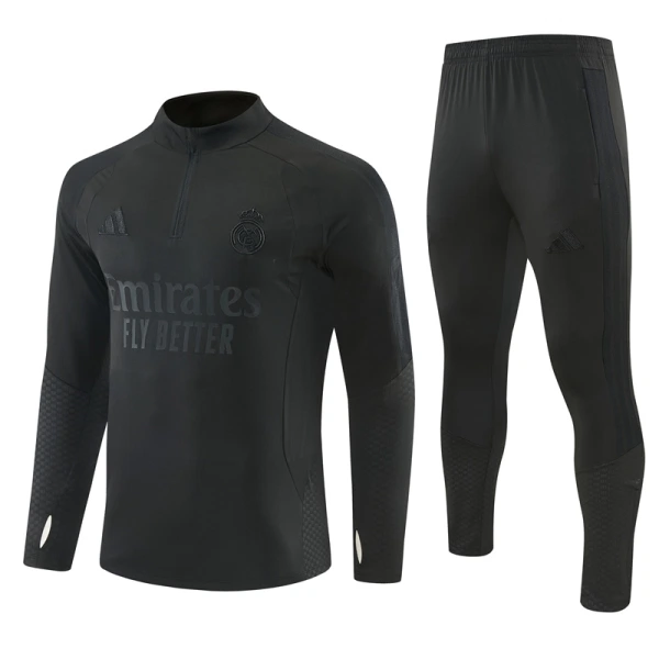 Real Madrid Trainingssweaterset 26/27 Zwart Real Madrid Trainingssweaterset 26/27 Zwart