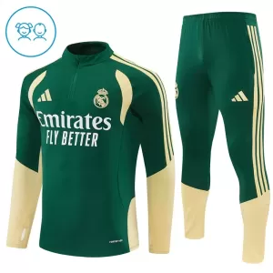 Real Madrid Trainingssweaterset Kinderen 26/27 Groente
