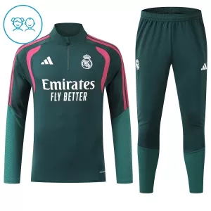 Real Madrid Trainingssweaterset Kinderen 26/27 Groente