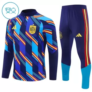 Spanje Trainingssweaterset Kinderen 26/27 Blauw