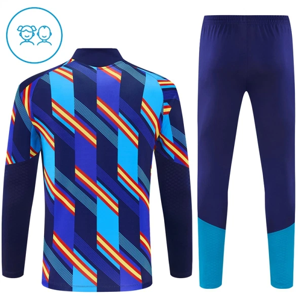 Spanje Trainingssweaterset Kinderen 26/27 Blauw