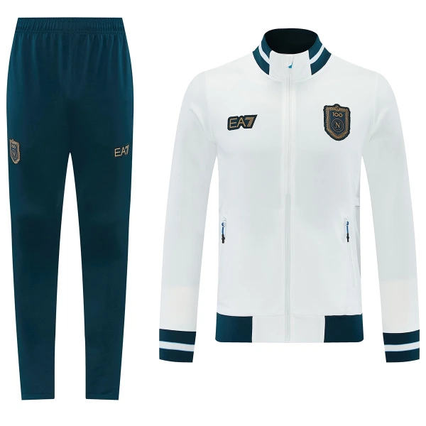 SSC Napoli Trainingsjack Pak 26/27 Wit SSC Napoli Trainingsjack Pak 26/27 Wit