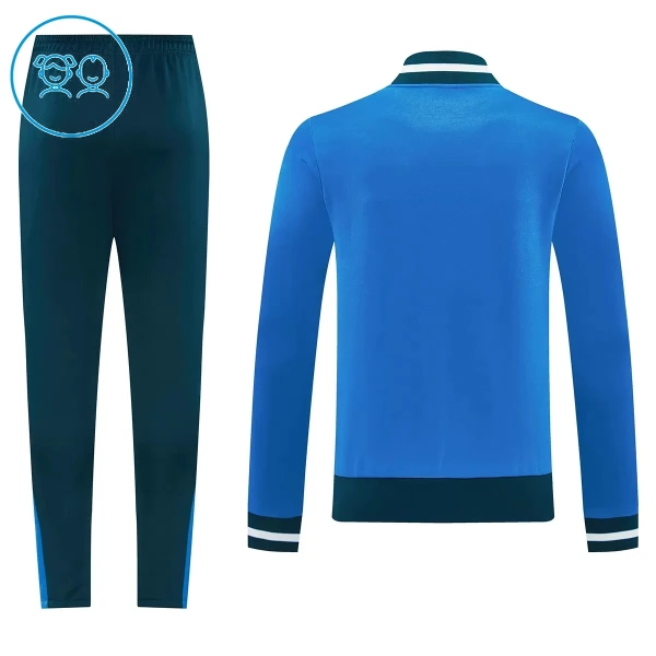 SSC Napoli Trainingsjack Pak Kinderen 26/27 Blauw