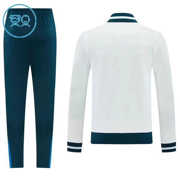 SSC Napoli Trainingsjack Pak Kinderen 26/27 Wit