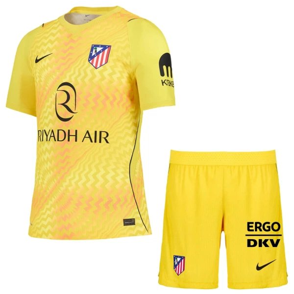 Atlético Madrid Doelman Tenue Kinderen 26/27 Geel Atlético Madrid Doelman Tenue Kinderen 26/27 Geel