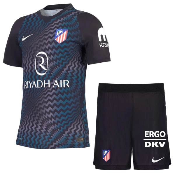 Atlético Madrid Doelman Tenue Kinderen 26/27 Zwart Atlético Madrid Doelman Tenue Kinderen 26/27 Zwart