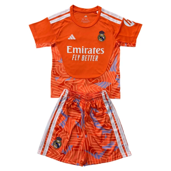 Real Madrid Doelman Tenue Kinderen 26/27 Oranje Real Madrid Doelman Tenue Kinderen 26/27 Oranje