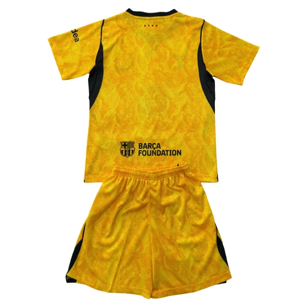 FC Barcelona Doelman Uittenue Kinderen 26/27 Geel