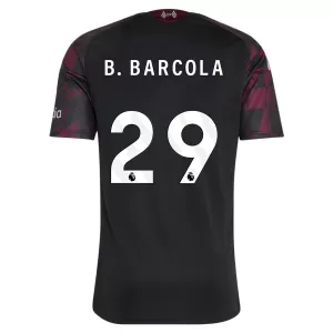 Liverpool B. Barcola 29 Derde Shirt 26/27