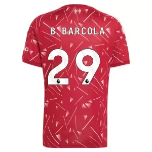 Liverpool B. Barcola 29 Thuisshirt 26/27