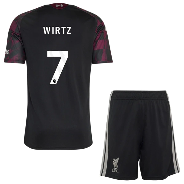 Liverpool Florian Wirtz 7 Derde Tenue Kinderen 26/27 Liverpool Florian Wirtz 7 Derde Tenue Kinderen 26/27