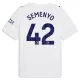 Manchester City Semenyo 42 Derde Shirt 26/27