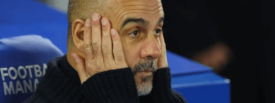 Manchester City's reeks van 4 verloren wedstrijden is een nieuw record in Guardiola's trainerscarrière Manchester City's reeks van 4 verloren wedstrijden is een nieuw record in Guardiola's trainerscarrière