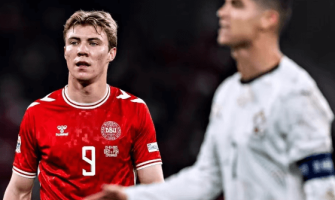 Hojlender scoorde het winnende doelpunt om Portugal te verslaan Hojlender scoorde het winnende doelpunt om Portugal te verslaan