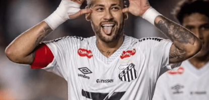 Neymars doelpunt en assist, ondanks blessure, stuwen Santos uit de degradatiezone