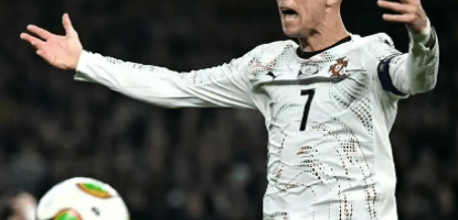 Rode kaart Cristiano Ronaldo leidt tot hoger beroep van de Portugese voetbalbond