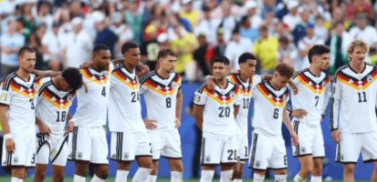De WK-droom van Duitsland eindigt in teleurstelling