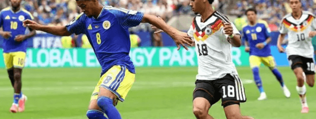 Duitsland begint zijn WK-campagne op dominante wijze met een 7-1 overwinning op Curaçao Duitsland begint zijn WK-campagne op dominante wijze met een 7-1 overwinning op Curaçao